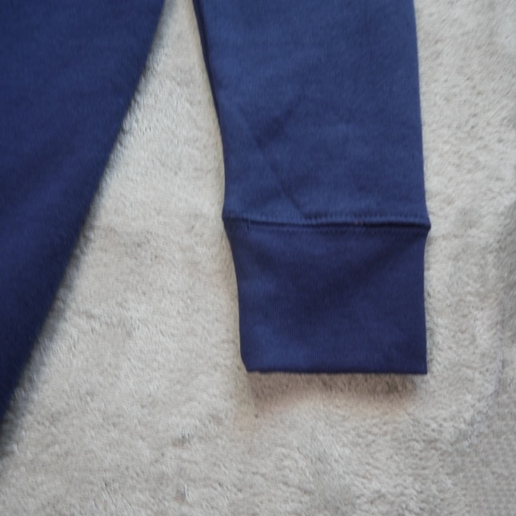 New England Patriots NFL Teens Women Medium 7/9 Blue Pullover Hoodie Sweatshirt - Picture 6 of 12